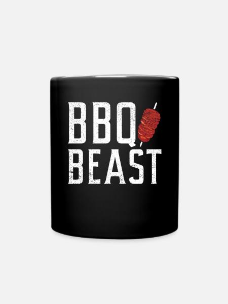 Grill Barbecue Grilling - Tasse einfarbig - Schwarz