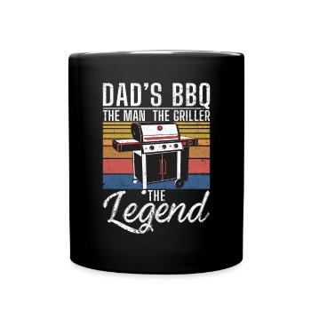 Grillades Barbecue Grillades - Mug uni - noir - Devant