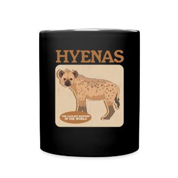 Hyena Hyena Spotted Hyena Gift - Full Colour Mug - black - Front
