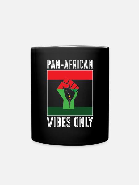 Panafricanisme Afro-Américain Afrique Racines Noir - Mug uni - noir