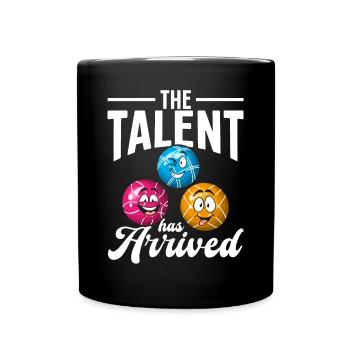 The Talent Has Arrived - Boccia Balls Bocce Ball P - Tasse einfarbig - Schwarz - Vorne