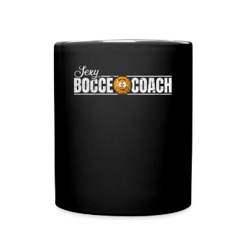 Entraîneur de pétanque sexy - Joueur de boccia Joueur de pétanque - Mug uni - noir - Devant
