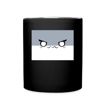 Sacambaspi's Ancient Fish Meme Demonic - Full Colour Mug - black - Front