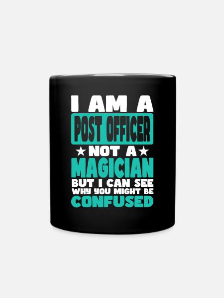 Postbeamter - Tasse einfarbig - Schwarz