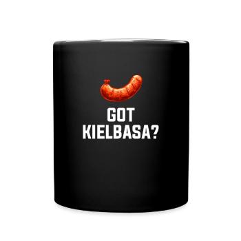 Got Kielbasa, Pologne Cuisine polonaise Kielbasa - Mug uni - noir - Devant