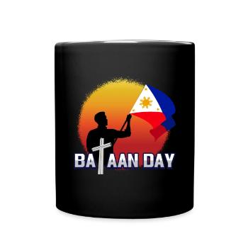 Bataan Day / Philippines Holiday, Japan - Full Colour Mug - black - Front