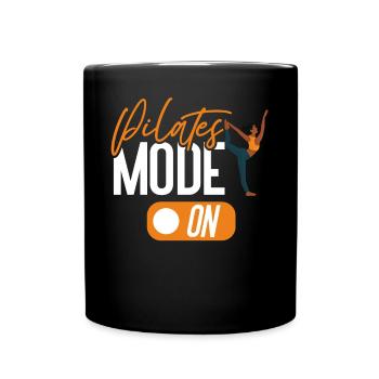 Pilates Instructor Teacher Pilates - Tasse einfarbig - Schwarz - Vorne