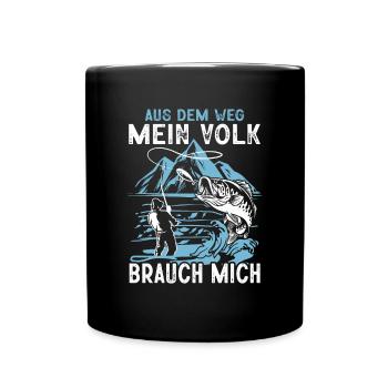 À l’écart, mon peuple a besoin de moi, pêcheurs, pêcheurs - Mug uni - noir - Devant