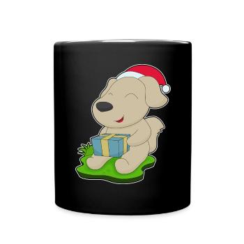 Forfait Noël pour chien - Mug uni - noir - Devant