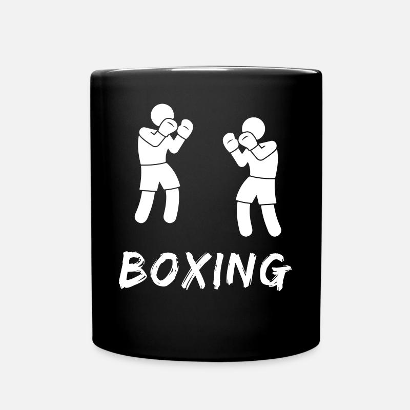 Boxen - Tasse einfarbig - Schwarz