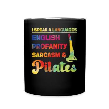 Pilates Instructor Teacher - Tasse einfarbig - Schwarz - Vorne