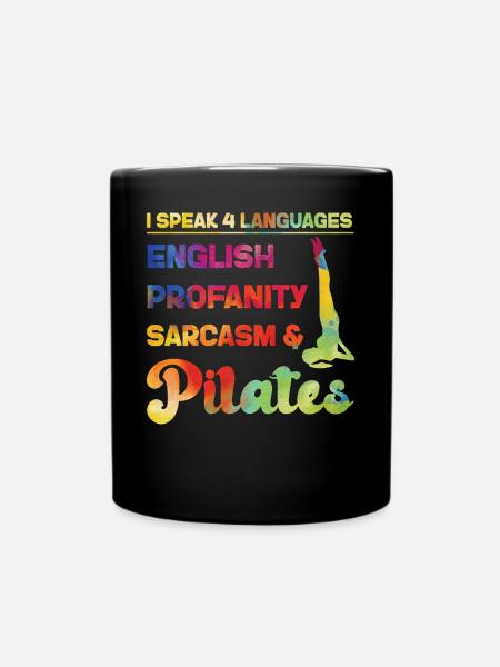 Pilates Instructor Teacher - Tasse einfarbig - Schwarz