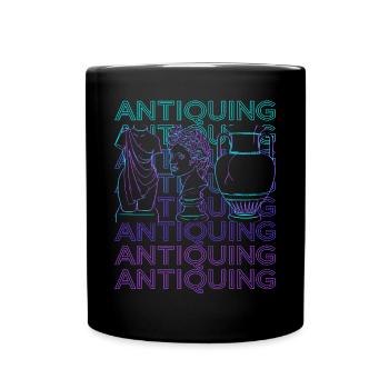 Antiques Antique Collectors Antiques Junk - Full Colour Mug - black - Front