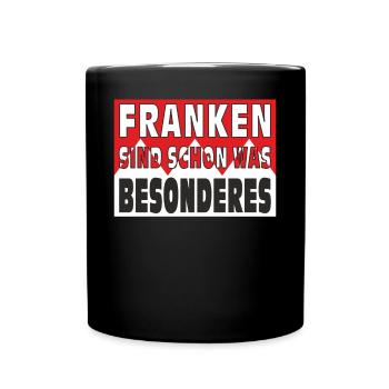FRANKEN SIND SCHON WAS BESONDERES - Tasse einfarbig - Schwarz - Vorne