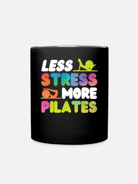 Pilates Instructor Teacher - Tasse einfarbig - Schwarz