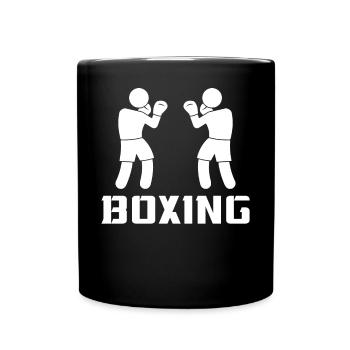 Boxing - Full Colour Mug - black - Front