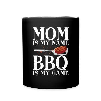 Grillades Barbecue Grillades - Mug uni - noir - Devant