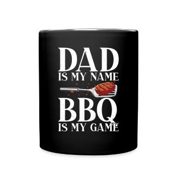 Grillades Barbecue Grillades - Mug uni - noir - Devant