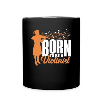 Violin Violin Violinist Violin Player - Full Colour Mug - black - Front
