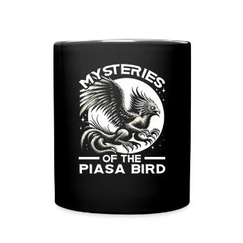 Piasa Vogel Fabelwesen Folklore Urban Legend - Tasse einfarbig - Schwarz - Vorne