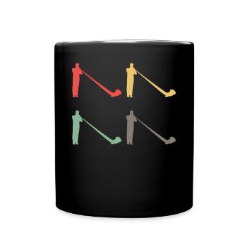 Colorful Alphorn Gift - Sonorous Variety - Full Colour Mug - black - Front