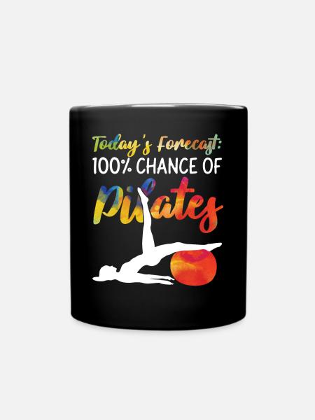 Pilates Instructor Teacher - Tasse einfarbig - Schwarz