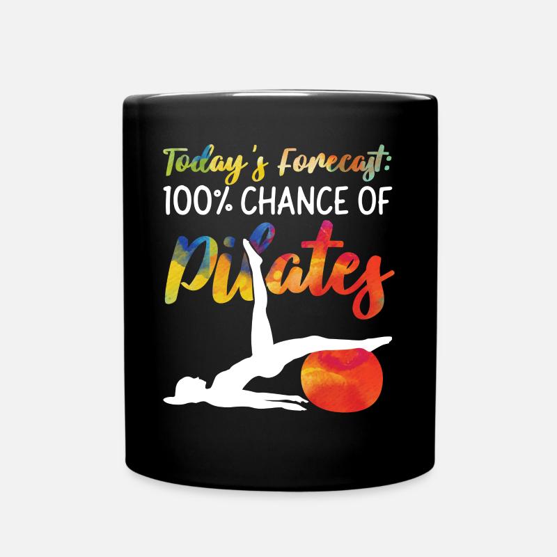Pilates Instructor Teacher - Tasse einfarbig - Schwarz