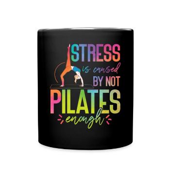 Instructeur de Pilates Enseignant - Mug uni - noir - Devant