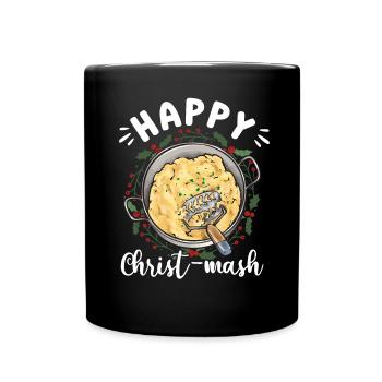 Mashed potatoes Mashed potatoes - Full Colour Mug - black - Front