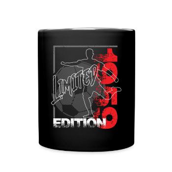 Limited Edition 1959 Limited Edition Fußball - Tasse einfarbig - Schwarz - Vorne