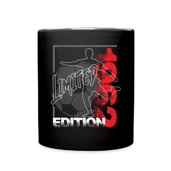 Édition limitée 1962 Édition limitée Football - Mug uni - noir - Devant