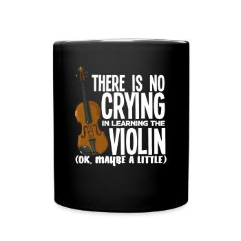 Violin Violin Violinist Violin Player - Full Colour Mug - black - Front