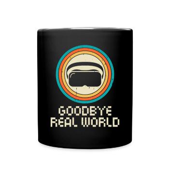 Réalité virtuelle VR Gamer Funnz - Mug uni - noir - Devant