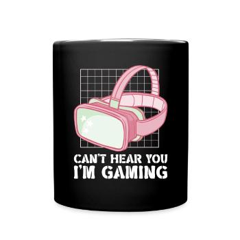 Réalité virtuelle VR Gamer Funnz - Mug uni - noir - Devant
