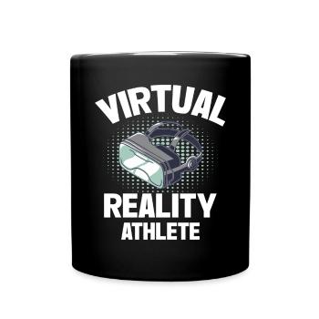 Réalité virtuelle VR Gamer Funnz - Mug uni - noir - Devant