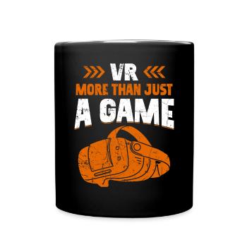 Réalité virtuelle VR Gamer Funnz - Mug uni - noir - Devant