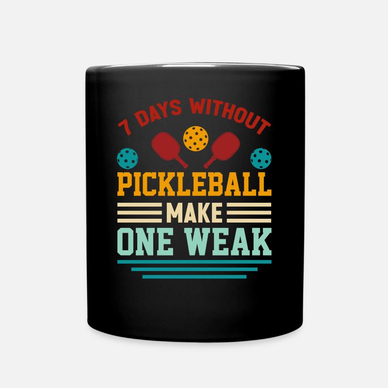 Tenue de tournoi de pickleball de joueur de pickleball - Mug uni - noir
