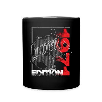 Édition limitée 1971 Édition limitée Football - Mug uni - noir - Devant