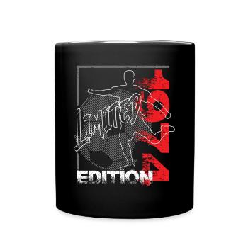 Édition limitée 1974 Édition limitée Football - Mug uni - noir - Devant