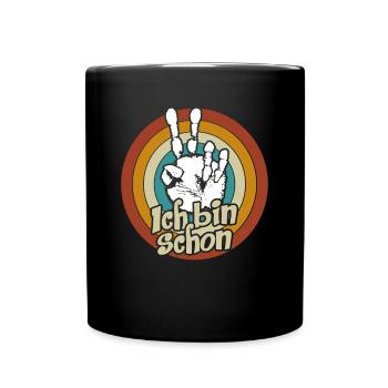 Birthday Decoration Hand 2 Years I'm 2 - Full Colour Mug - black - Front