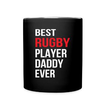 Meilleur Papa Joueur de Rugby De Tous Les TTemps - Papa Joueur De Rugby - Mug uni - noir - Devant