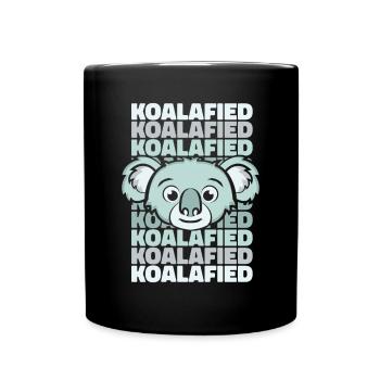 Koalafié Koalabear Eucalyptus Phascolarctos - Mug uni - noir - Devant