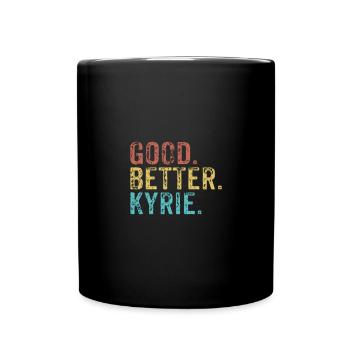 Cool guys are called Kyrie - Full Colour Mug - black - Front