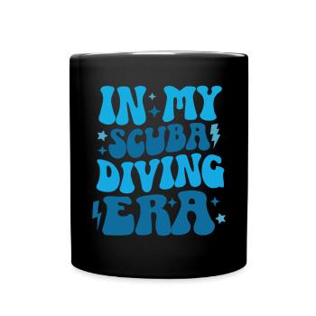 Diving Diver Ocean Lovers - Full Colour Mug - black - Front