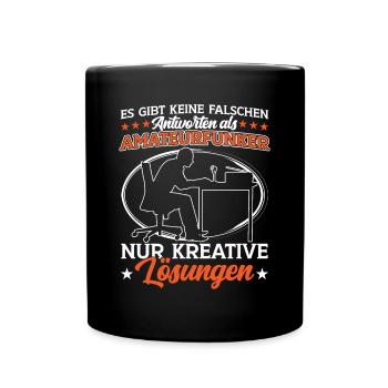L’opérateur radio amateur répond mal Radio amateur - Mug uni - noir - Devant