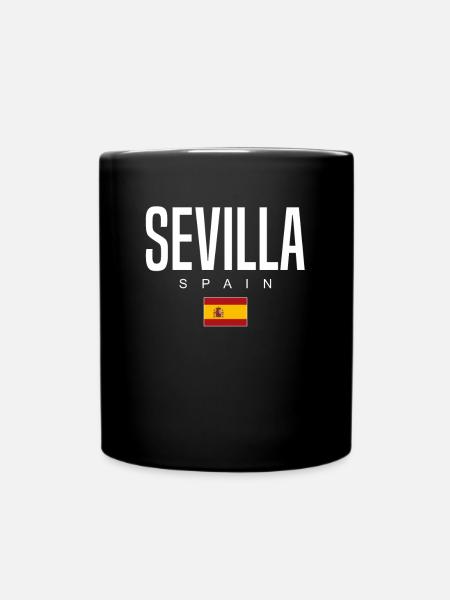Séville, Espagne - Mug uni - noir