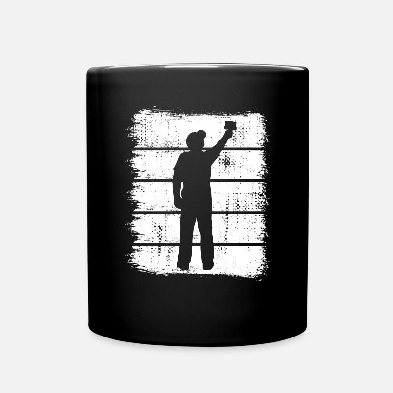 Maler und Lackierer - Tasse einfarbig - Schwarz