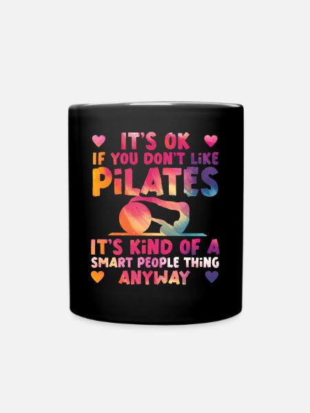 Pilates Instructor Teacher - Tasse einfarbig - Schwarz