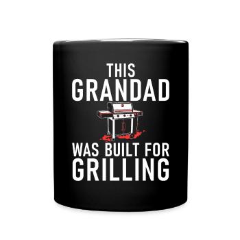Grill Barbecue Grilling - Tasse einfarbig - Schwarz - Vorne