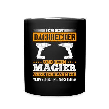 Not a magician, but a master of his craft! - Full Colour Mug - black - Front